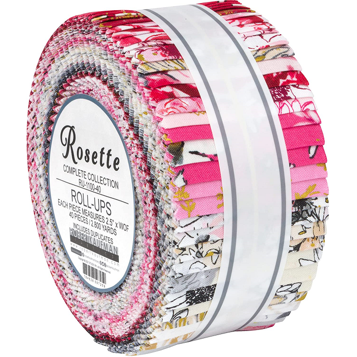 pink Sewing Studio measuring tape retro fabric Robert Kaufman Fabric by  Robert Kaufman - modeS4u