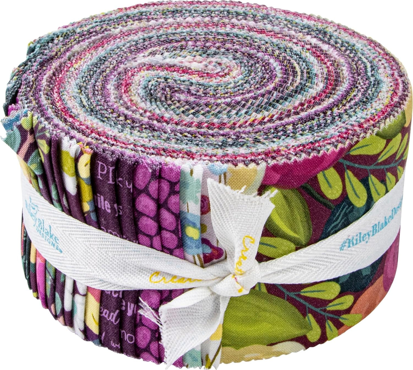 Riley Blake Fragrant Fields - 40 Strip Rolie Polie