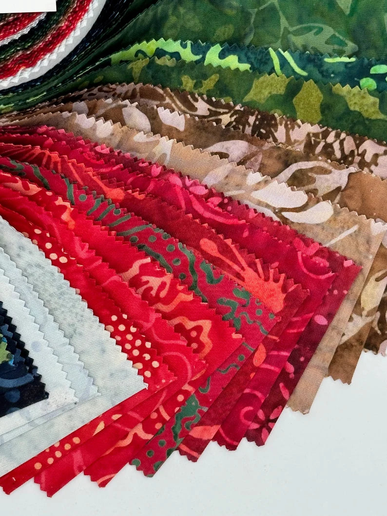 Maywood Studio - Java Batiks - Holiday - 40 Strips