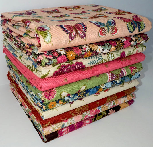 Andover "Luxe" Half-yard Bundle - 10 Fabrics, 5 Total Yards