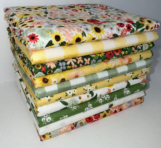 Riley Blake "Homemade" Half-yard Bundle - 10 Fabrics, 5 Total Yards