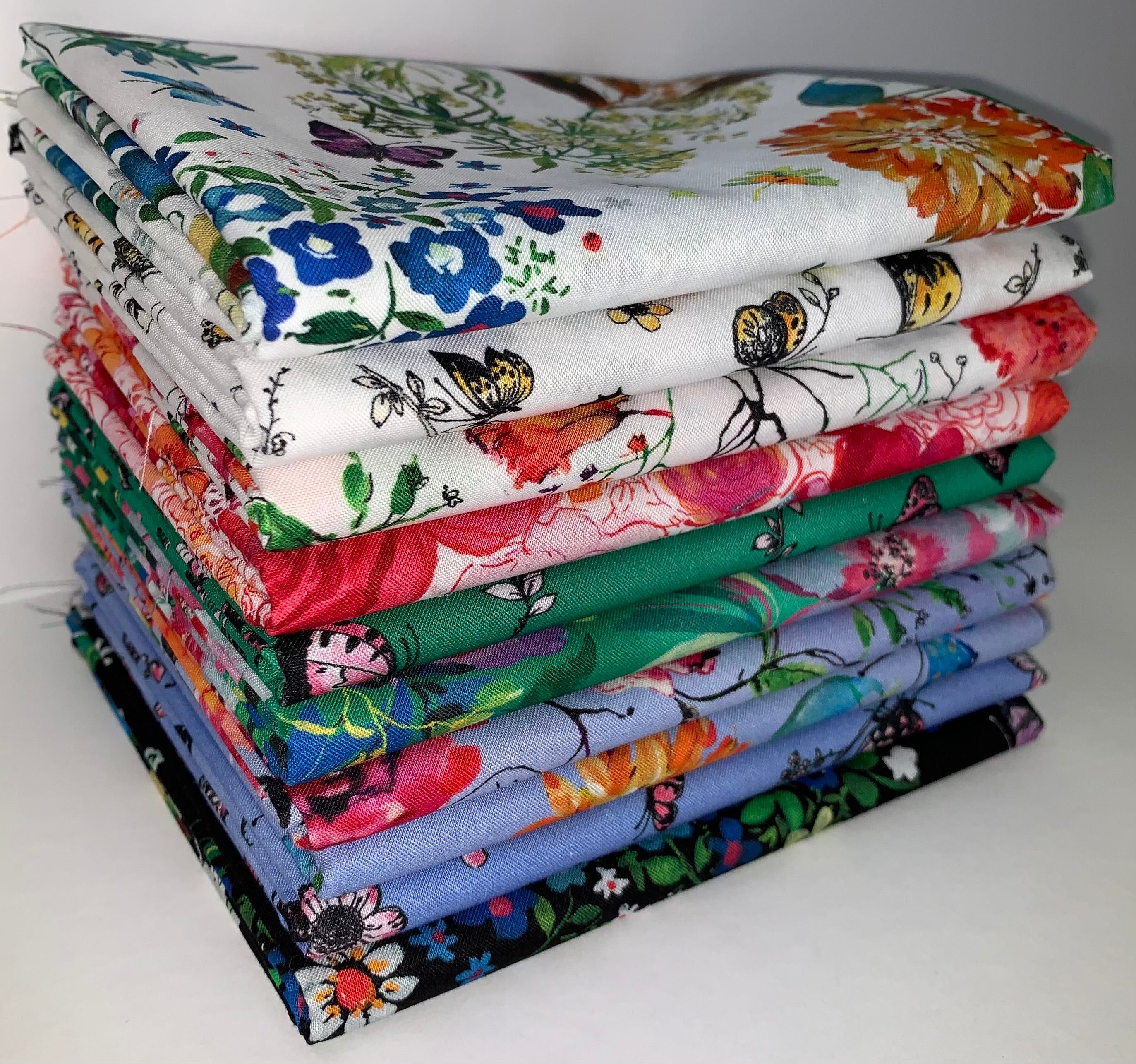 Autumn Bouquet Half Yard Fabric Bundle - high quality Robert Kaufman