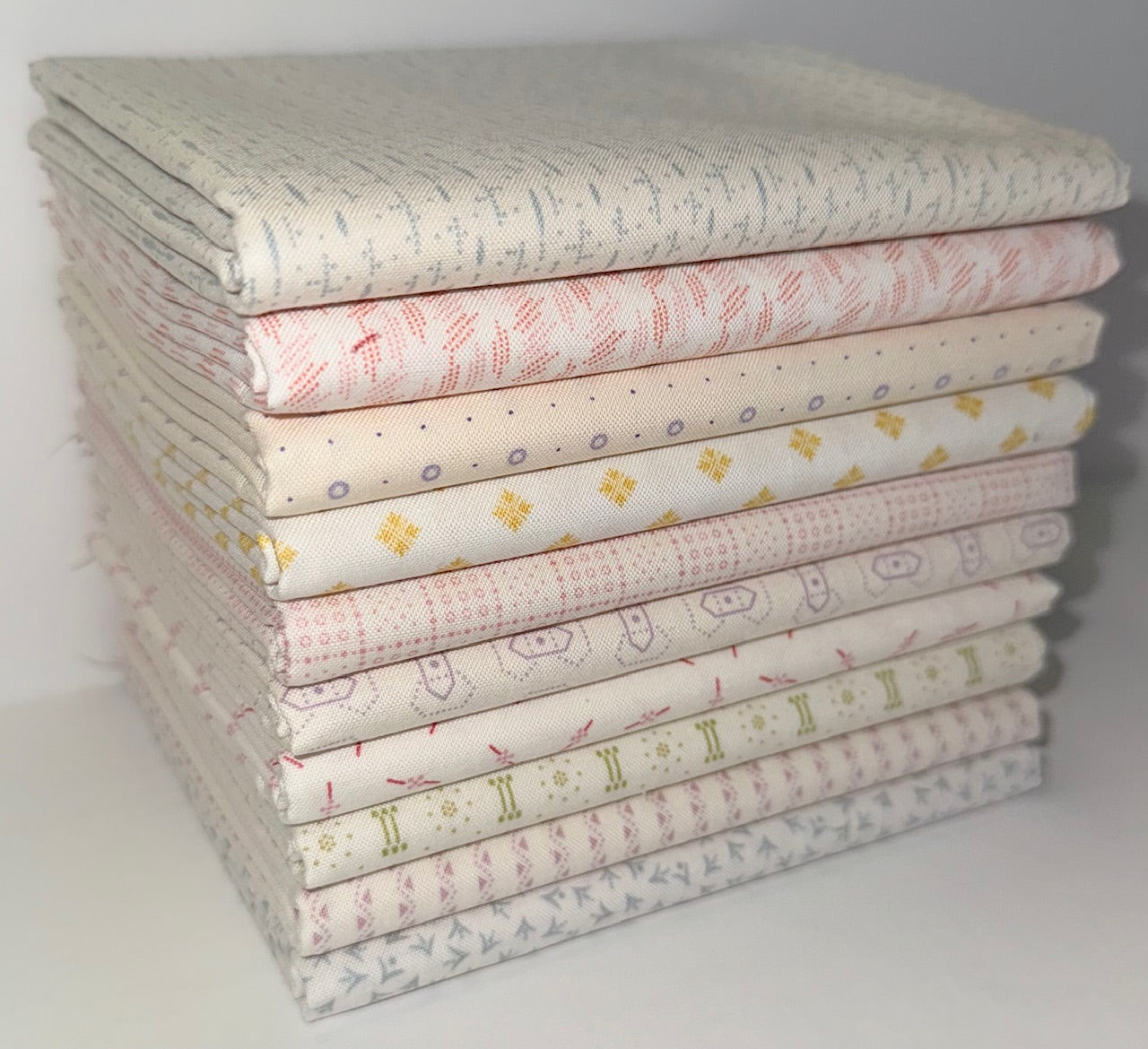 Andover "Dewdrops" Half-yard Bundle - 10 Fabrics, 5 Total Yards