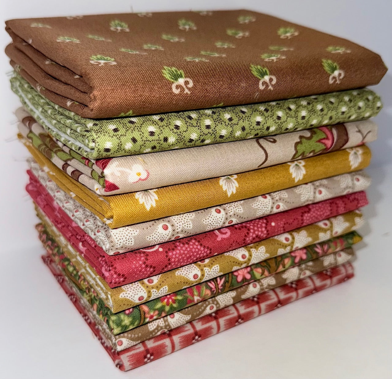 Andover "Gingerlily" Half-yard Bundle - 10 Fabrics, 5 Total Yards