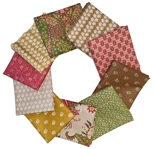 Andover "Gingerlily" Half-yard Bundle - 10 Fabrics, 5 Total Yards