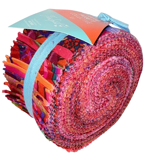 Free Spirit - Classics Plus: Ruby by Kaffe Fassett Collective - 40 Strip Design Roll