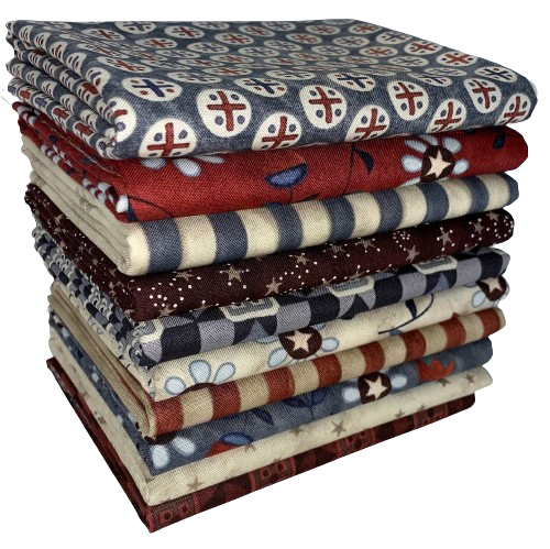 Riley Blake "Bright Stars" Half-yard Bundle - 10 Fabrics, 5 Total Yards