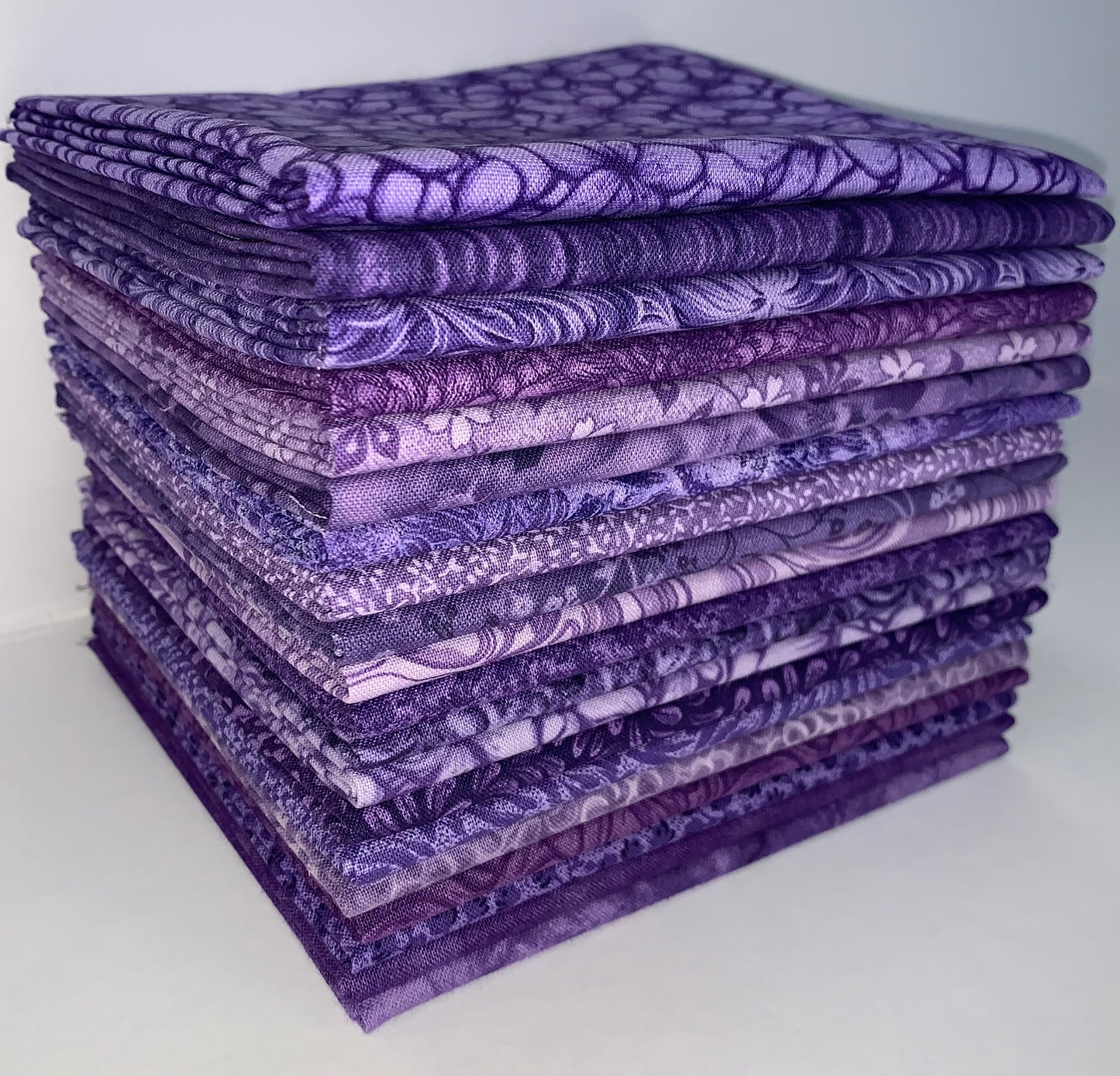 Purple Passion Fat Quarter Bundle - 20 Fabrics, 20 Total Fat Quarters