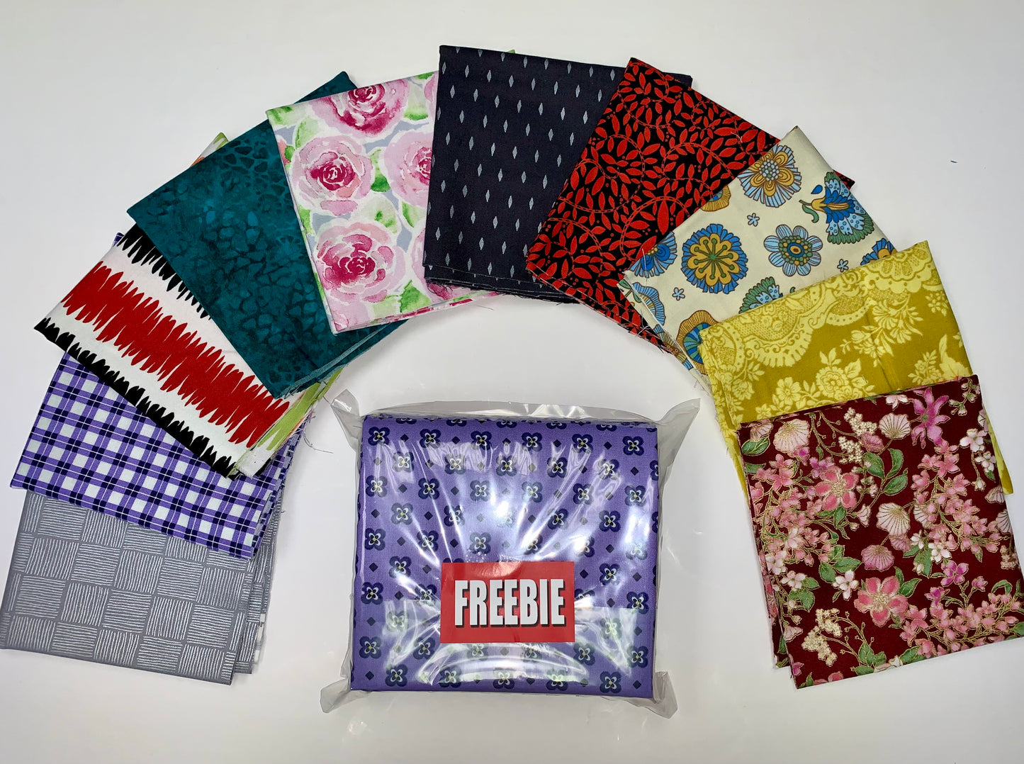Freebie 1/4-yd Cut 10-Piece Bundle With New Release Section! (Promo Has Ended)