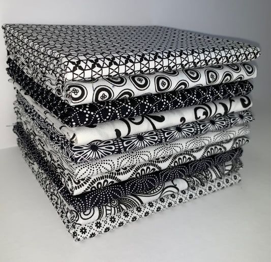 Benartex "Night And Day" Half-Yard Bundle - 10 Fabrics, 5 Total Yards