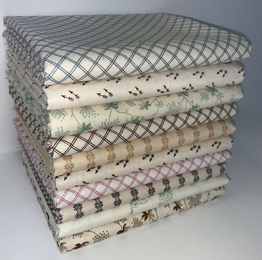 Andover "St. Leonard" Half-yard Bundle - 10 Fabrics, 5 Total Yards