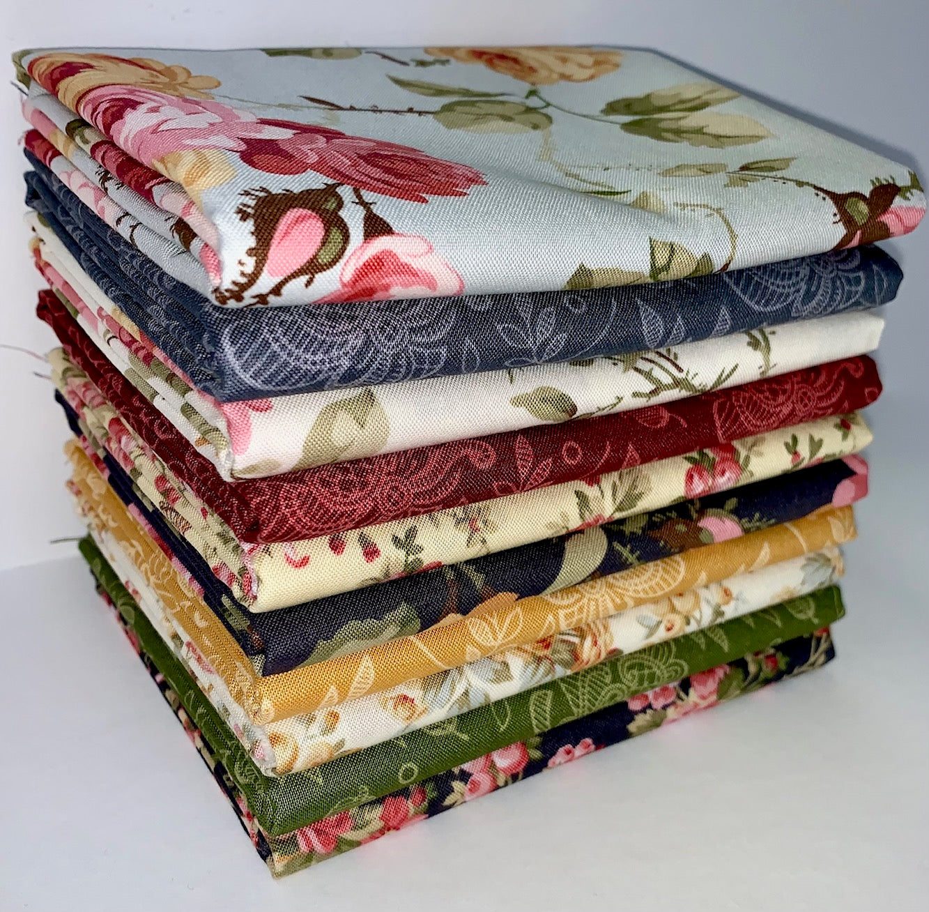 Andover "French Mill" Half-yard Bundle - 10 Fabrics, 5 Total Yards