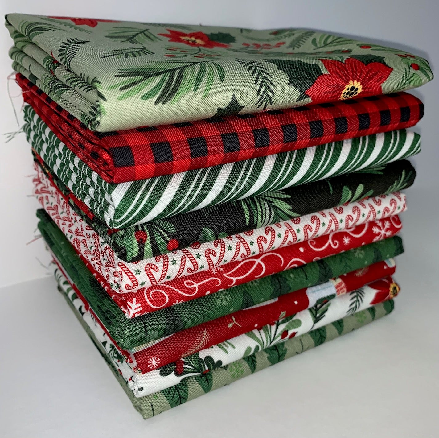 Riley Blake "The Magic Of Christmas" Half-yard Bundle - 10 Fabrics, 5 Total Yards