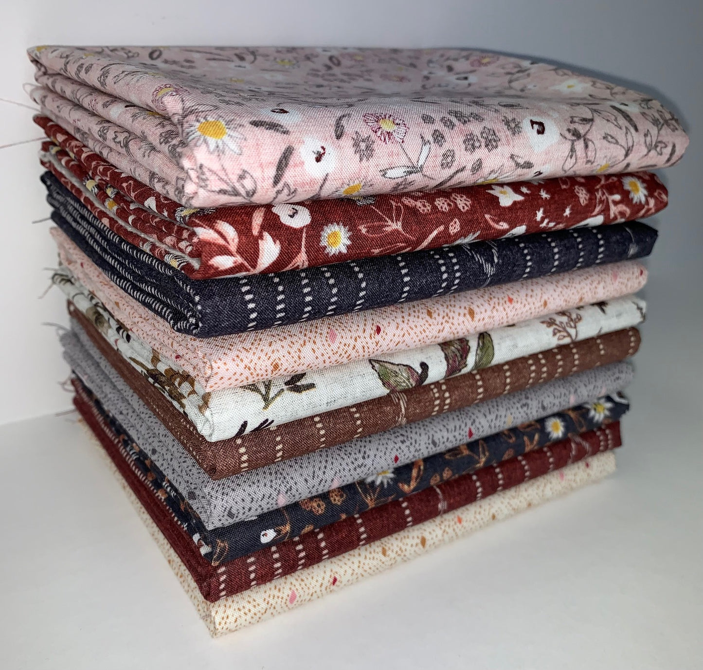 Clothworks "Delilah" Half-yard Bundle - 10 Fabrics, 5 Total Yards