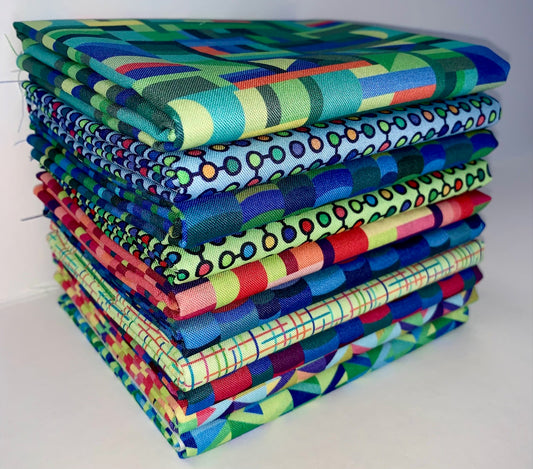 Benartex "Zest" Half-Yard Bundle - 10 Fabrics, 5 Total Yards