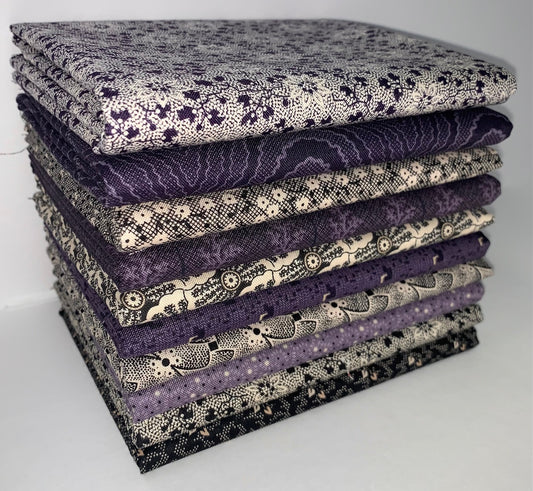 Andover "Reminiscence" Half-yard Bundle - 10 Fabrics, 5 Total Yards