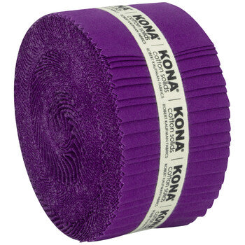 Robert Kaufman Kona COTY 2025 - Nocturne - Color of the Year Roll-up - 40 Strip Roll