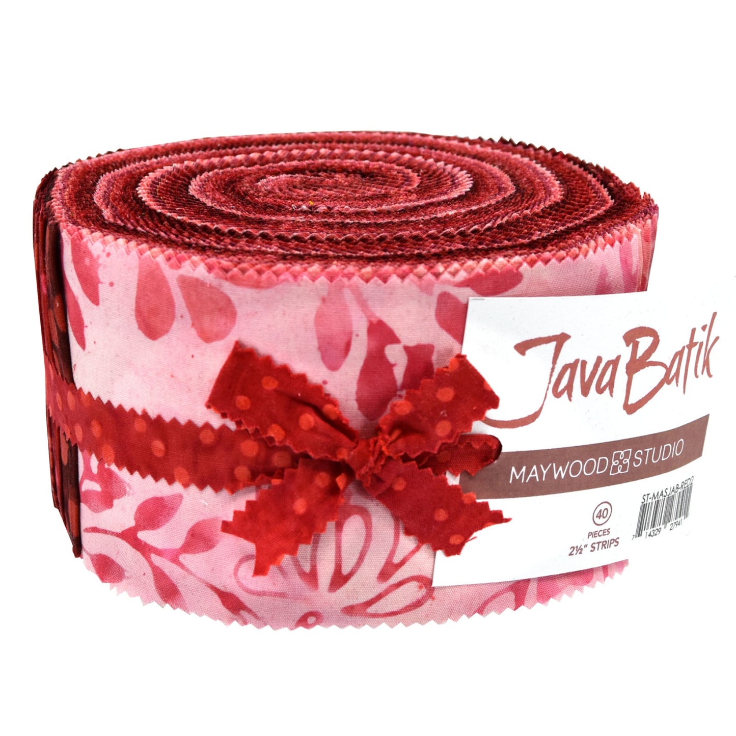 Maywood Studio - Java Batiks - Red 2 - 40 Strips