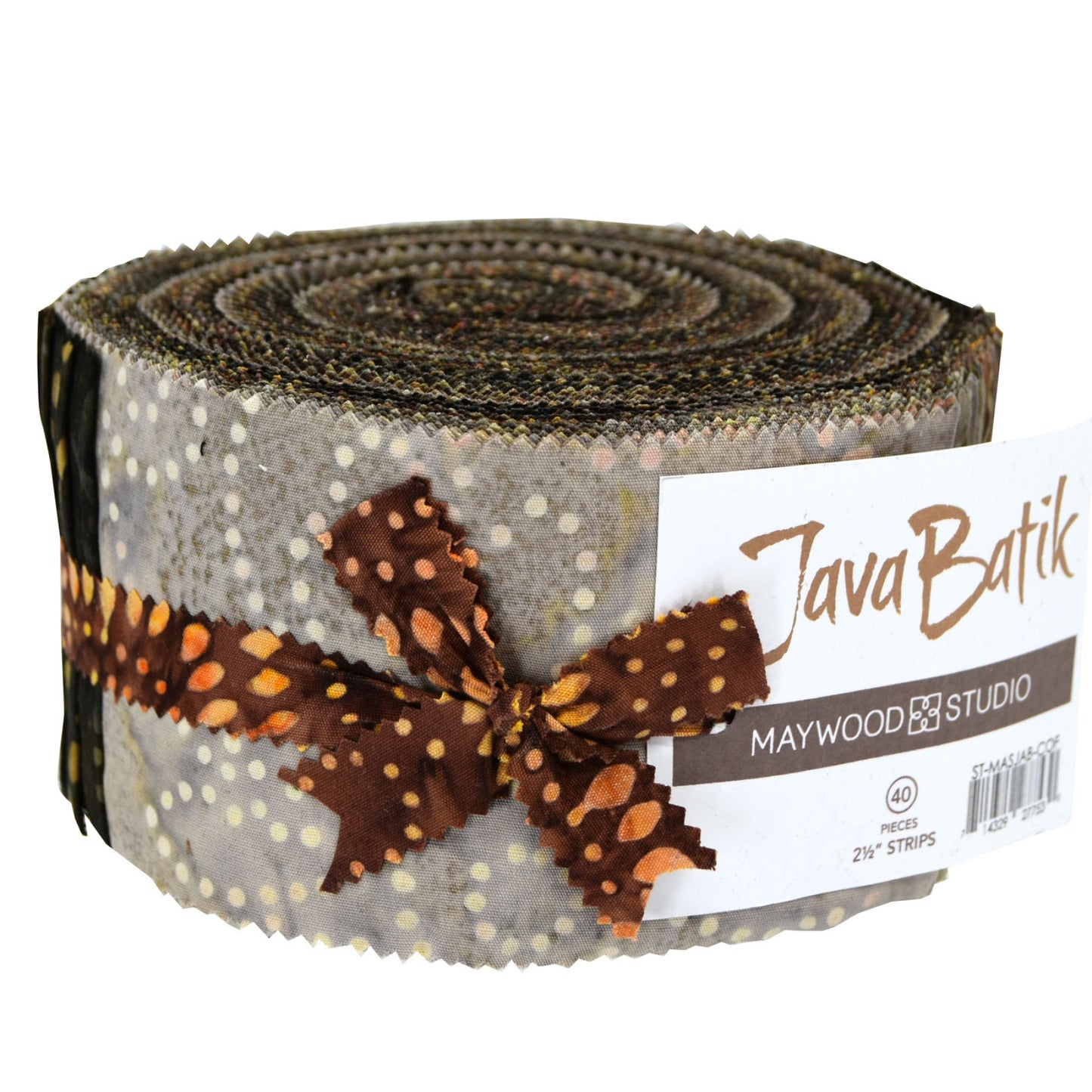 Maywood Studio - Java Batiks - Coffee - 40 Strips