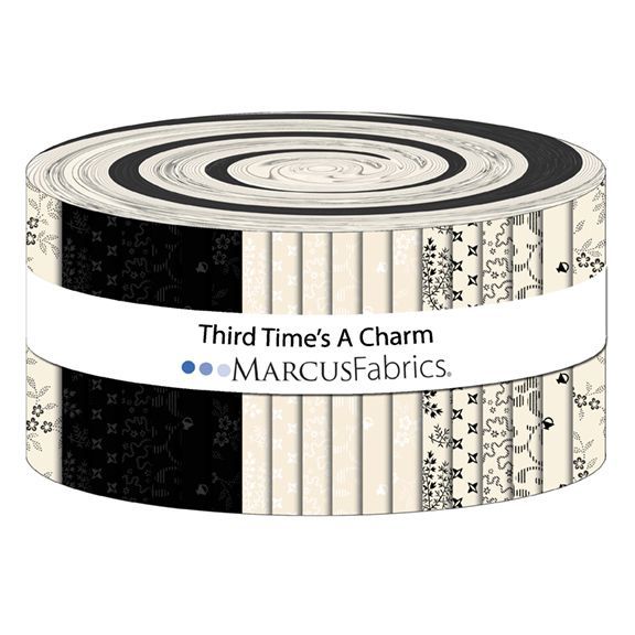 Marcus Fabrics - Third Time's A Charm - 40 2.5" Strips