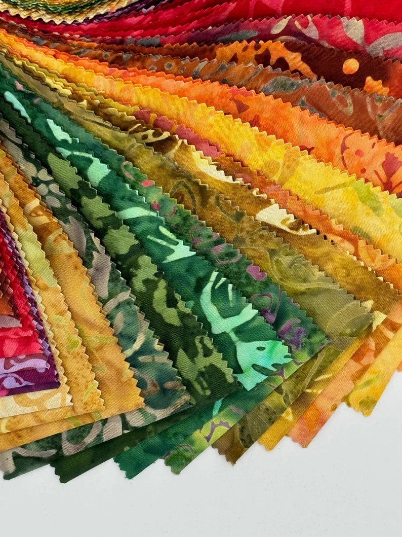 Maywood Studio - Java Batiks - Autumn - 40 Strips