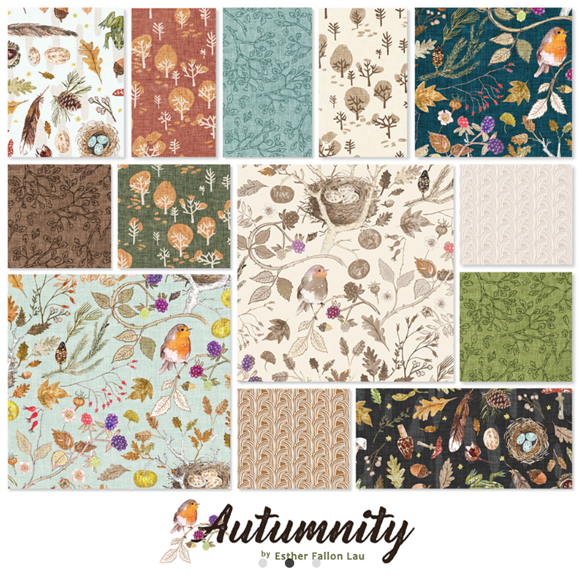 Clothworks - Autumnity - 40 2.5" Strips