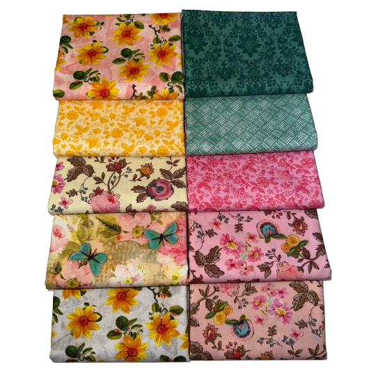 Benartex "A Beautiful Life" Half-Yard Bundle - 10 Fabrics, 5 Total Yards