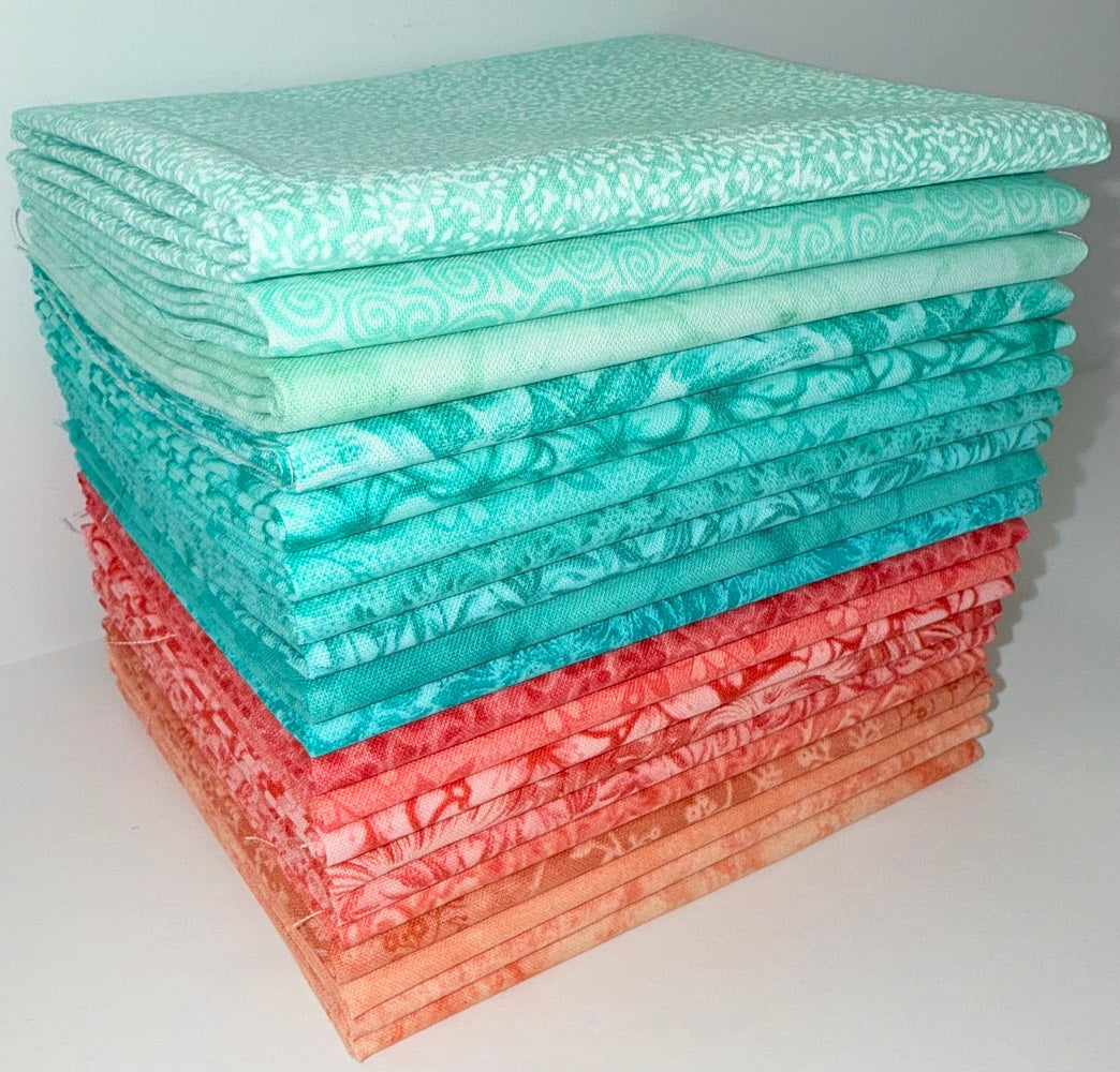 California Fat Quarter Bundle - 20 Fabrics, 20 Total Fat Quarters