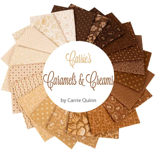 Marcus Fabrics - Carrie's Caramels & Creams By Carrie Quinn - 40 2.5" Strips