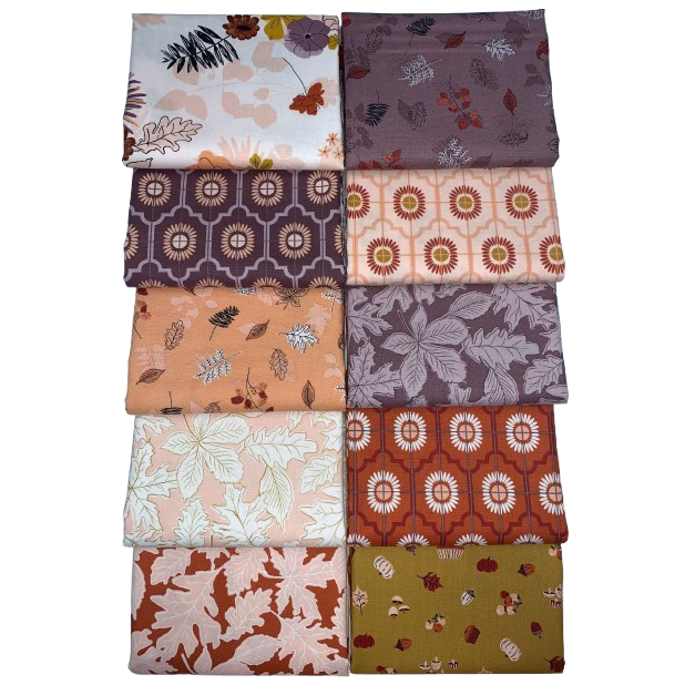 Riley Blake "Maple" Half-yard Bundle - 10 Fabrics, 5 Total Yards