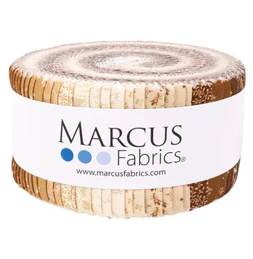 Marcus Fabrics - Carrie's Caramels & Creams By Carrie Quinn - 40 2.5" Strips