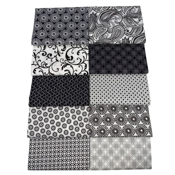 Benartex "Night And Day" Half-Yard Bundle - 10 Fabrics, 5 Total Yards