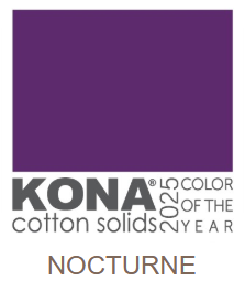 Robert Kaufman Kona COTY 2025 - Nocturne - Color of the Year Roll-up - 40 Strip Roll