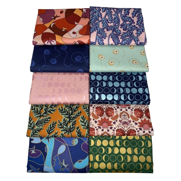 Andover "Oracle" Half-yard Bundle - 10 Fabrics, 5 Total Yards