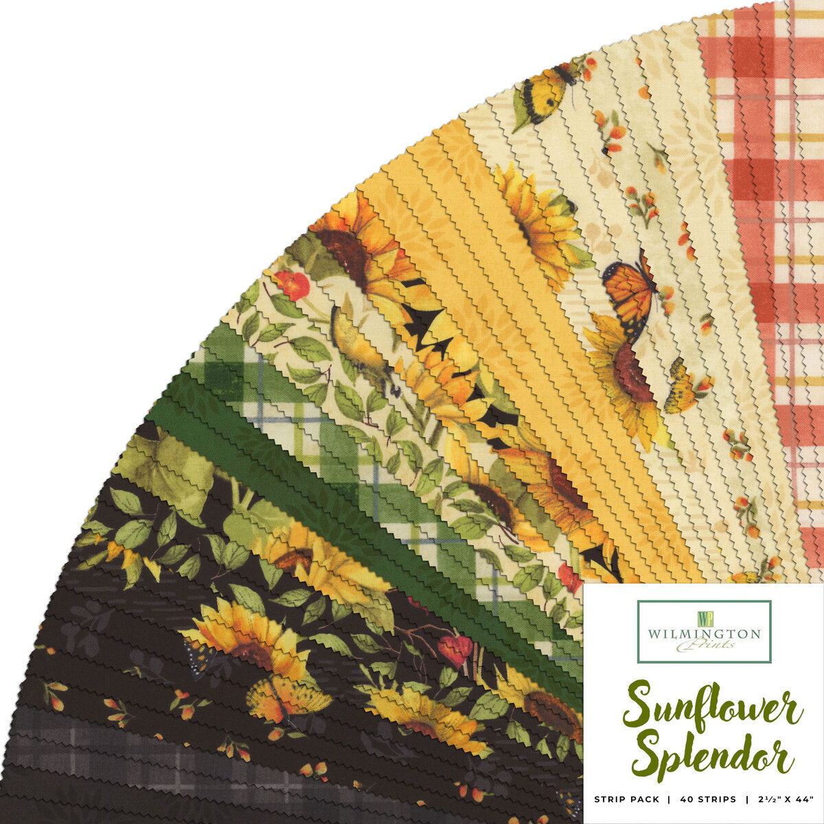 Wilmington Prints - 40 Karat Crystals - Sunflower Splendor