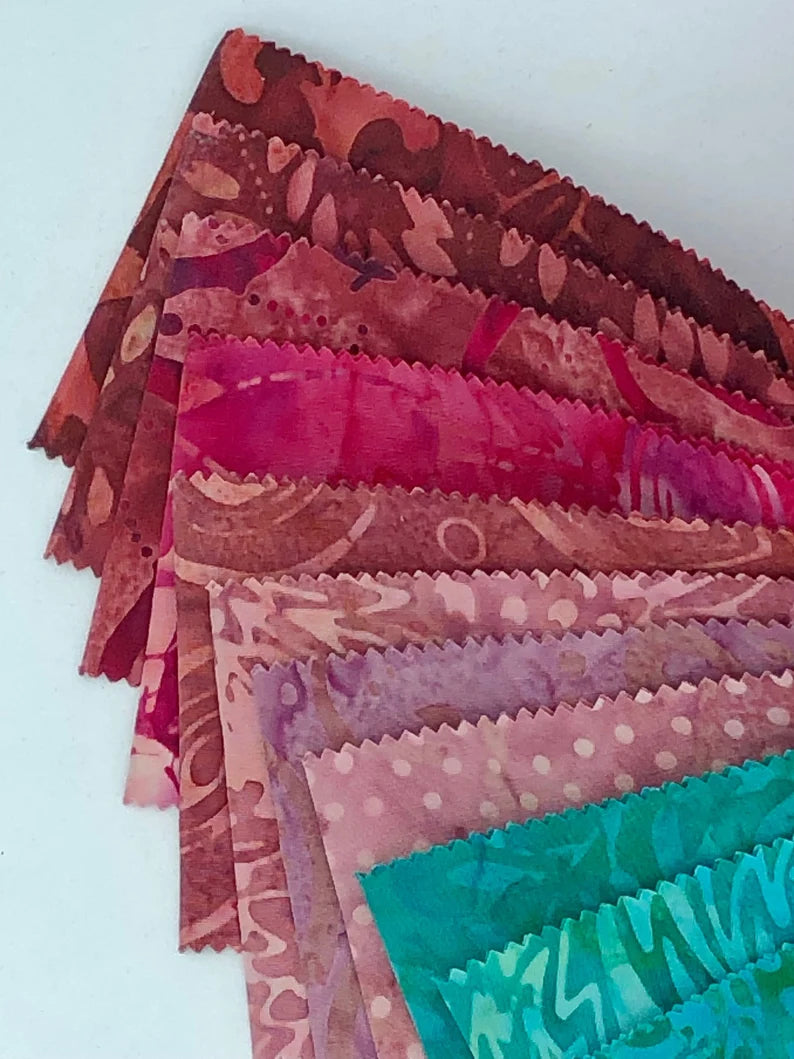 Maywood Studio - Java Batiks - Posie - 40 Strips