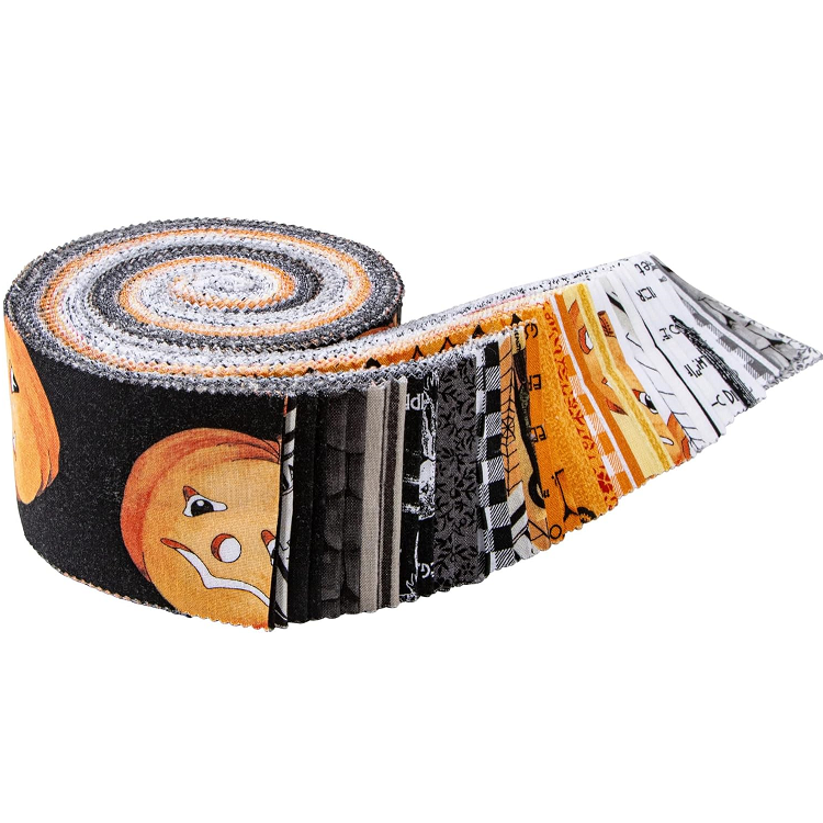 Riley Blake Pumpkin Patch - 40 Strip Rolie Polie