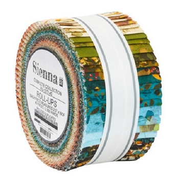 Robert Kaufman Sienna Roll-up - 40 Strip Roll