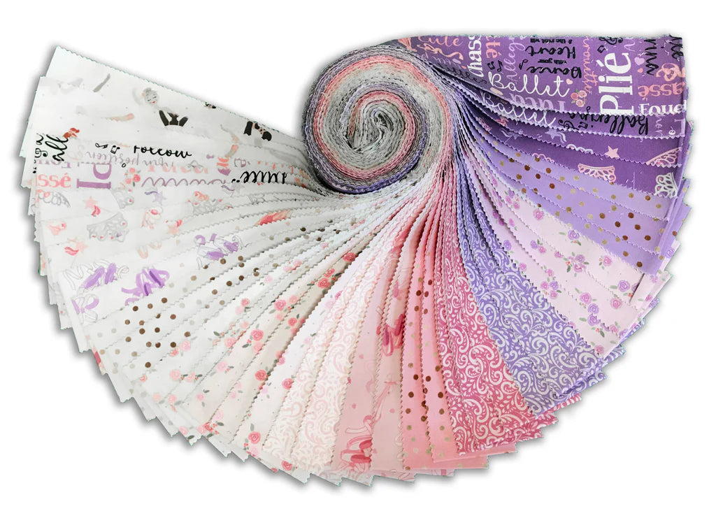 Benartex Tutu Cute Strip-pies - 40 2.5" Strips