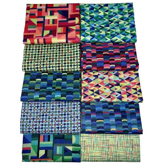 Benartex "Zest" Half-Yard Bundle - 10 Fabrics, 5 Total Yards